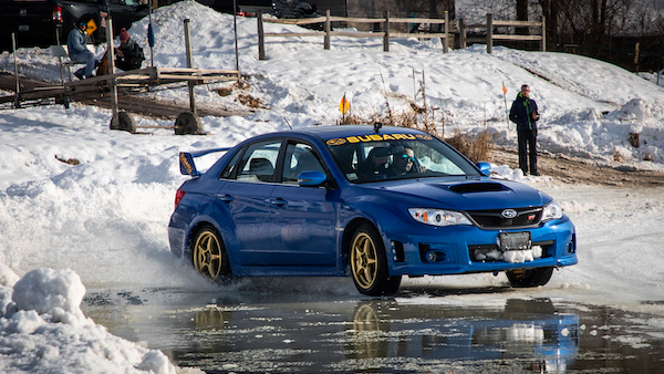 Subaru drifting